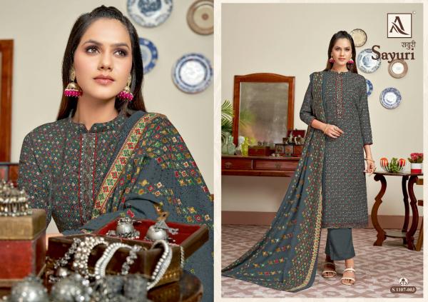 Alok Sayuri Pure Pashmina Designer Dress Material Collection 